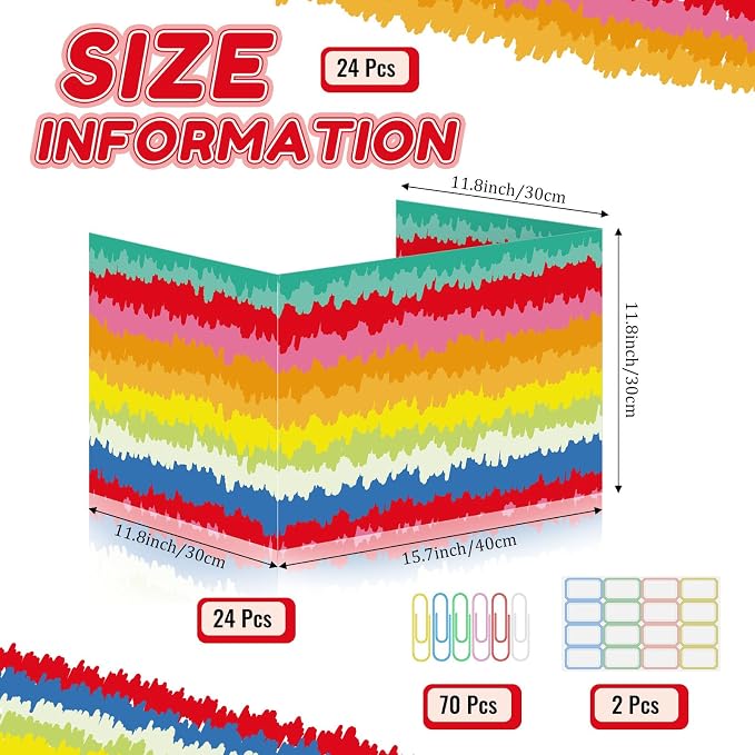 Cinrobiye 24 Pcs Inspirational Privacy Folders Standard - Image 2