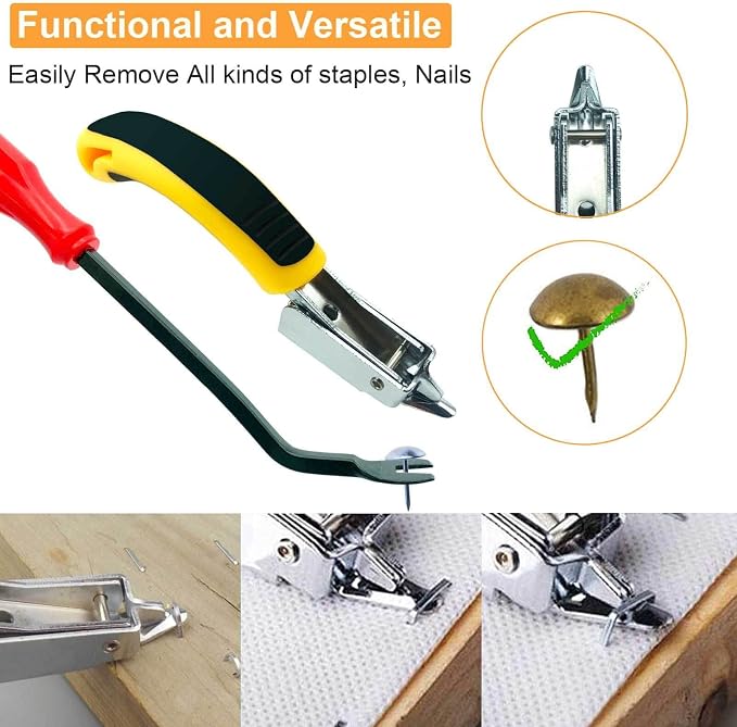 Upholstery Staple Remover, Staple Puller, Upholstery Tools Tack Lifter - Image 5