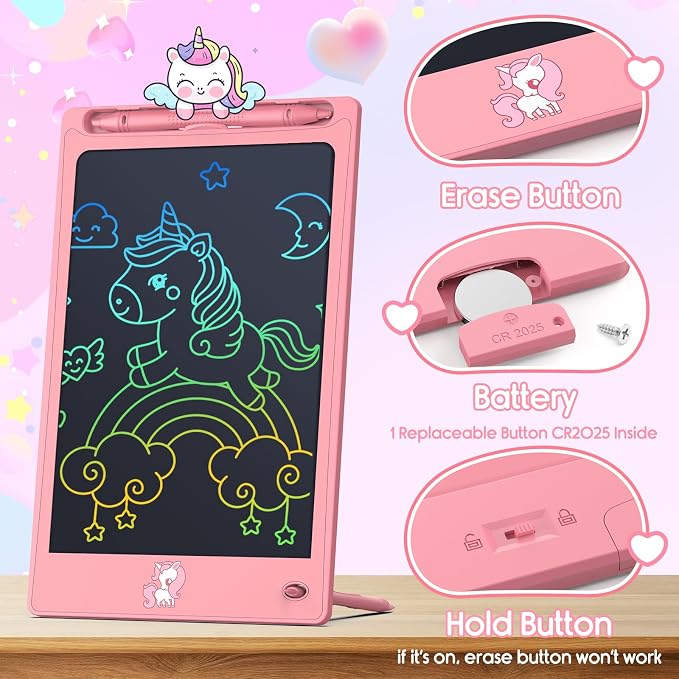 FLUESTON Toys LCD Writing Tablet Toddler, Toys - Image 7