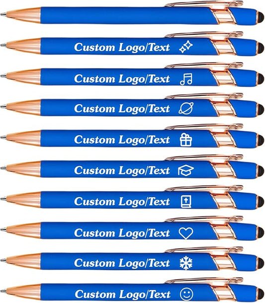 CRME Personalized Pen with Stylus Tip Customized Pens with Name/Logo Perfect by Unknown