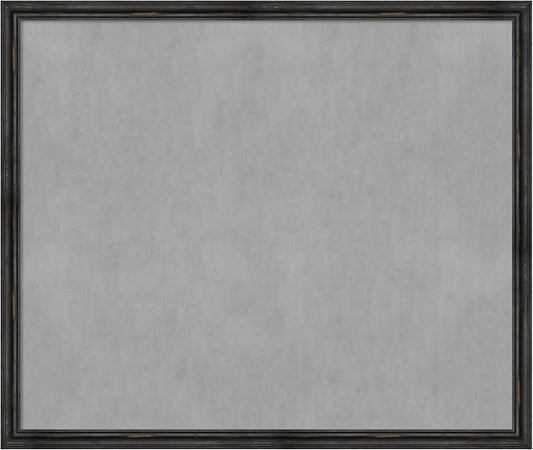 Amanti Art Black Framed Magnetic Board 43x51 Oversize Vision Board by AmantiArt