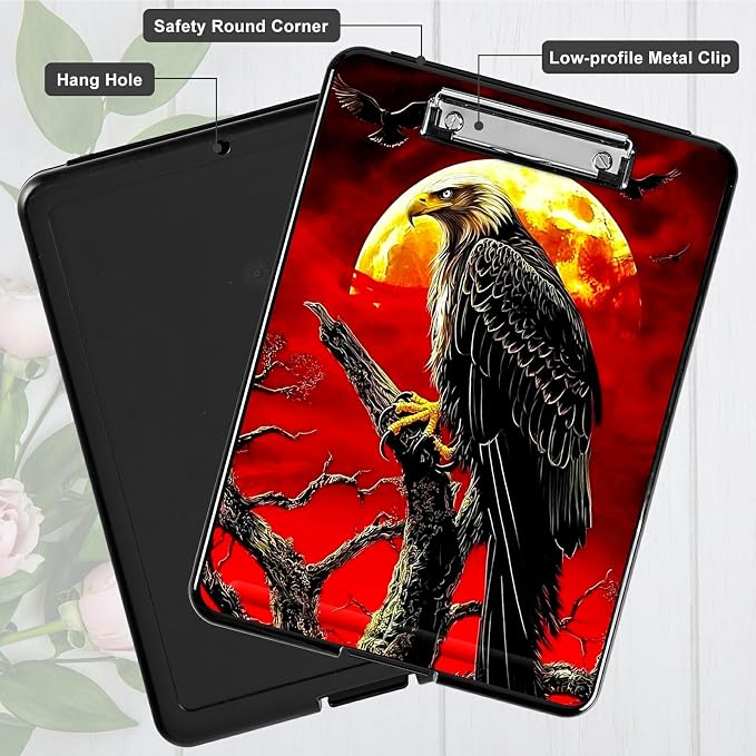Red Sky Eagle A4 Clipboard - Image 5