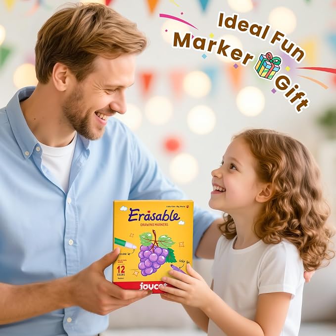 JoyCat 12 Pack Erasable Markers - Image 9