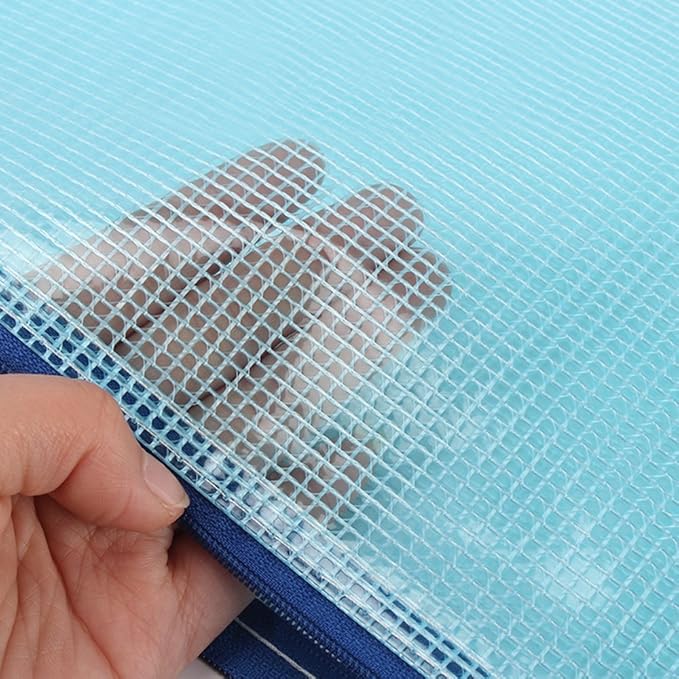Small Zipper Envelope Document Storage Pouch Bag Invoice Holder Organizer - Image 4