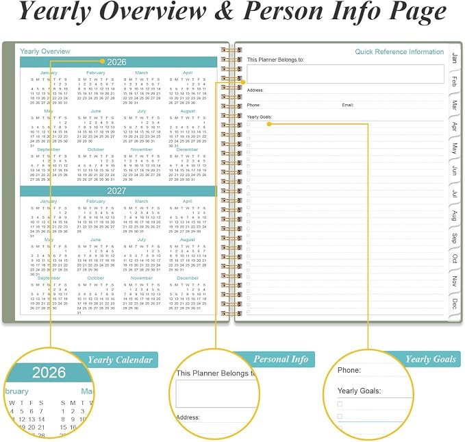2026 Planner - Planner 2026 from January 2026 to December 2026 - Image 5