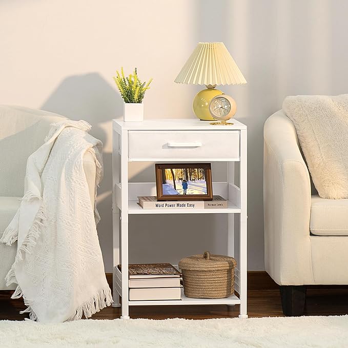 Lerliuo White Printer Stand - Image 5