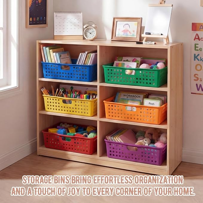 Geetery 12 Pack Classroom Storage Baskets - Image 4