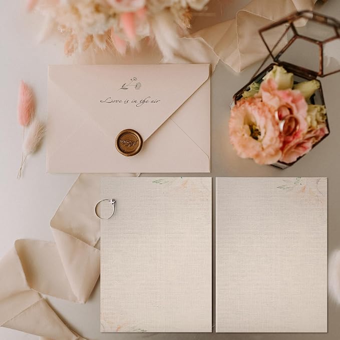 Geosar 150 Sheet Linen Cardstock Invitation Cardstock Heavyweight Printer Paper - Image 4