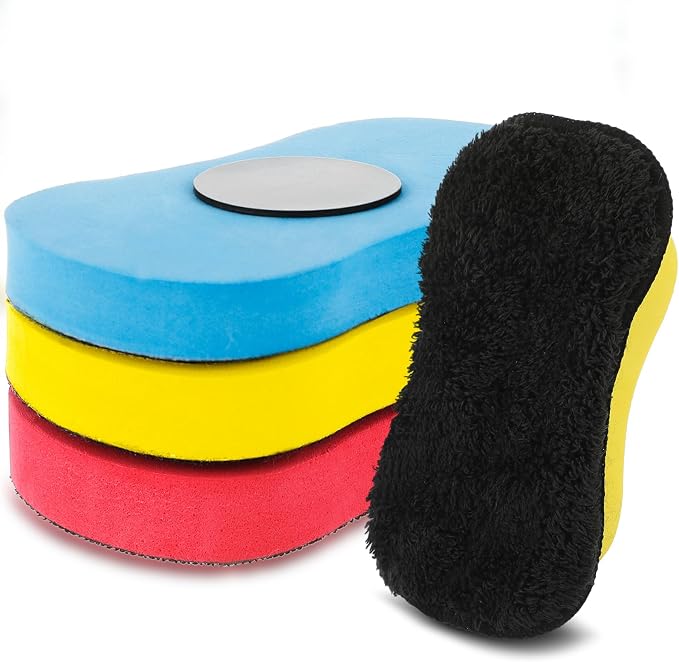 Zonon 9 Pcs Pcs Chalk Eraser Bulk Chalk Board Chalkboard Erasers Dust Free by Zonon