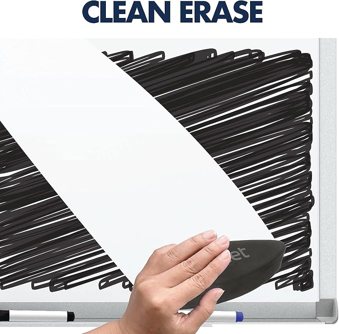 Quartet Dry Erase Magnetic White Board 96"W x 48"H, Porcelain Whiteboard - Image 9