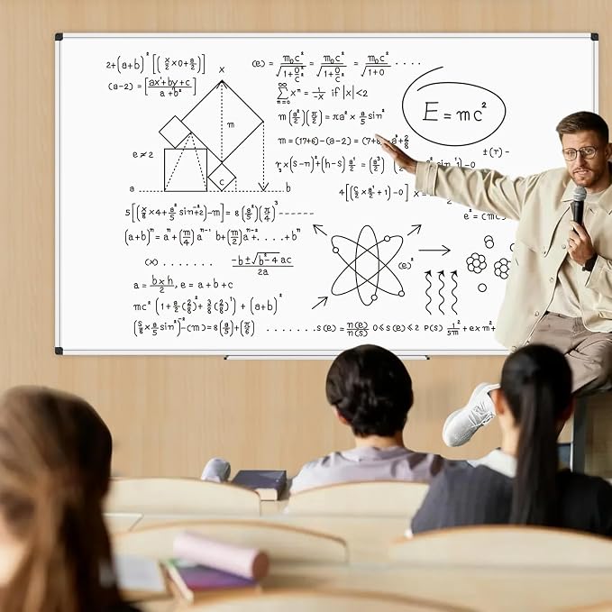 XBoard Magnetic Dry Erase Board 96 x 48 Inches Wall-Mounted, Aluminum Frame - Image 5