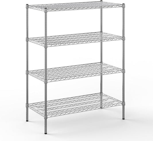 Regal Altair 21" Deep x 42" Wide x 54" Height Wire Shelving Kit | 4-Tier | NSF by Regal+Altair