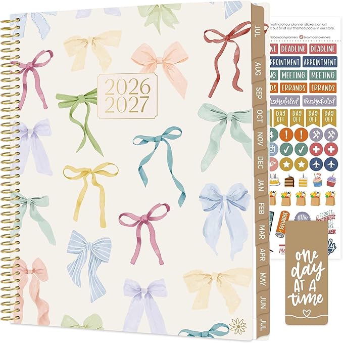 bloom daily planners 2026-2027 Planner 13 Month Academic Year Organizer by bloomdailyplanners