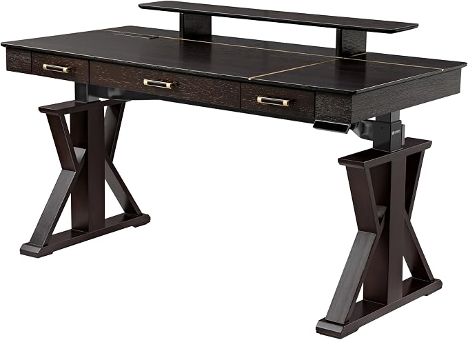 EUREKA ERGONOMIC Standing Desk, 63 inch Executive Desk w Drawers, Modern - Image 9