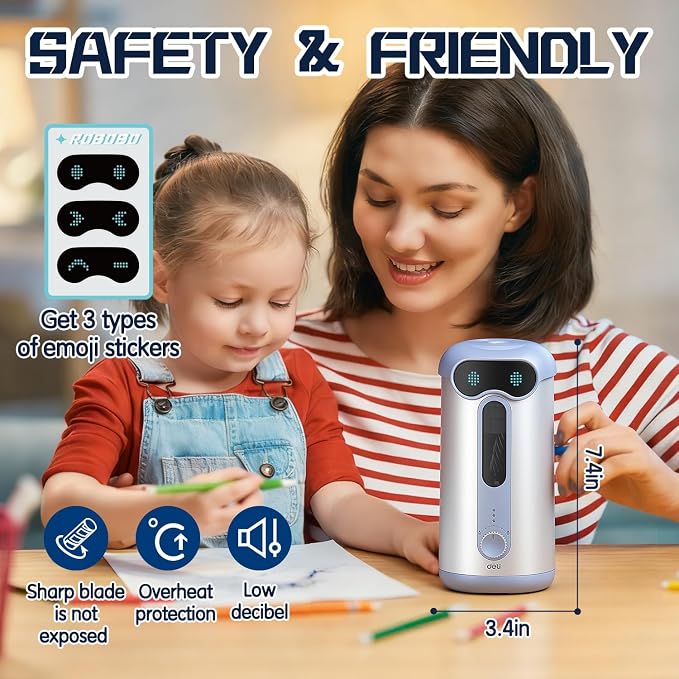 deli Electric Pencil Sharpener, Fully Automatic Pencil Sharpener - Image 5