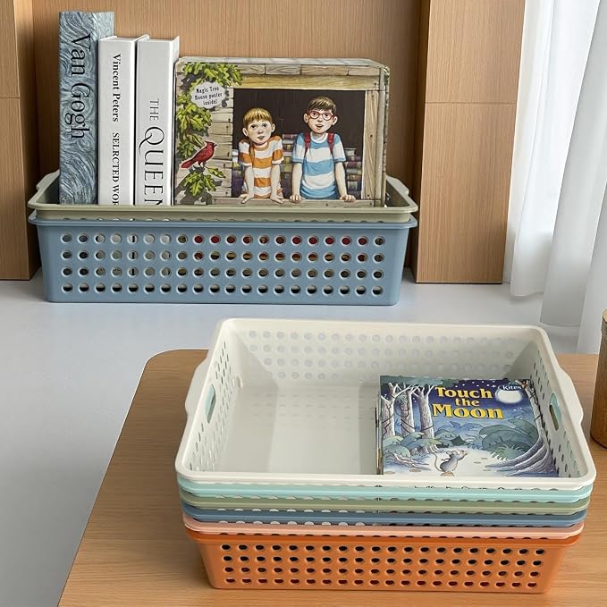 RAUVOLFIA 6 Pack Plastic Turn in Paper Trays - Image 9