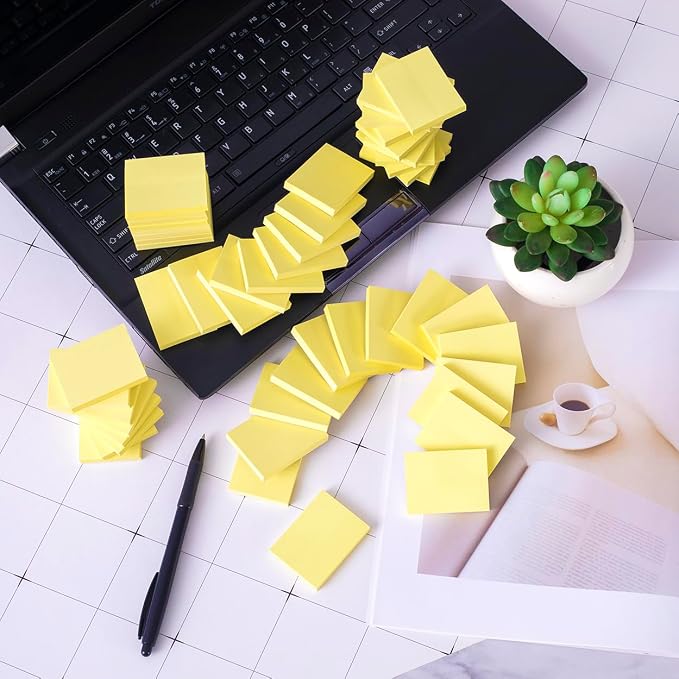 Sticky Notes 1.5x2, Sticky Pads, Recyclable, Self-Stick Pads - Image 6