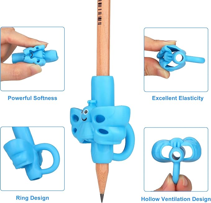 KOABBIT 8 Packs Pencil Grips Pencil Grips - Image 4