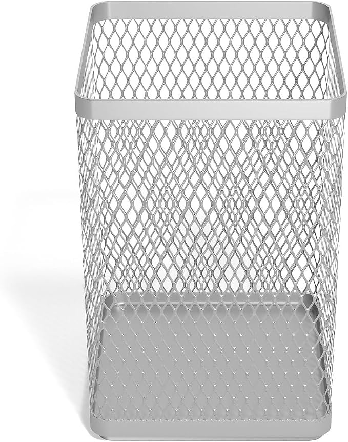 TRU RED Stackable Wire Mesh Jumbo Pencil Holder, 3‑Pack – Large Desktop - Image 3