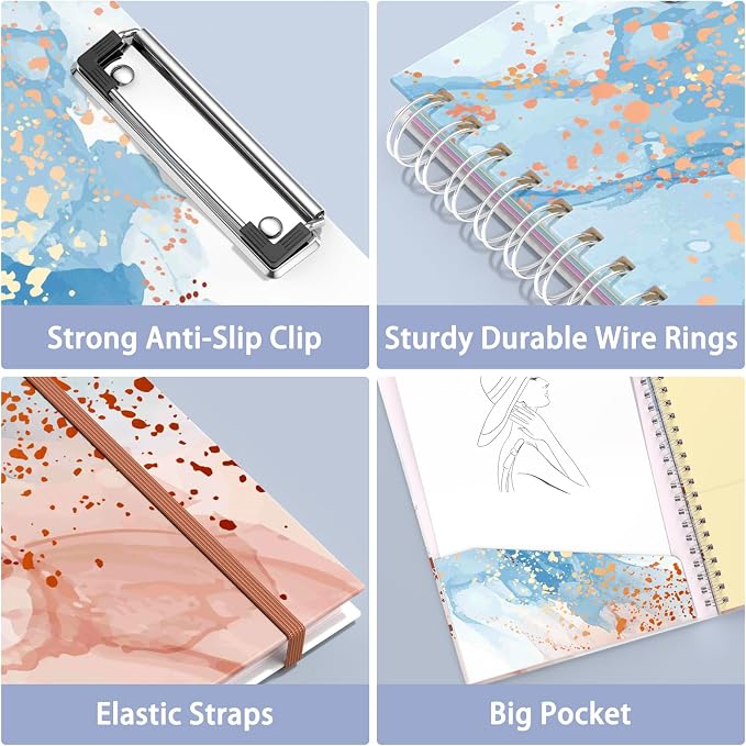 Rimilak Spiral Clipboard Folio - Image 5