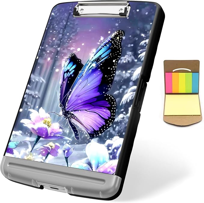 LYHXLYJH Clipboard with Storage, A4 Clipboards with Pen Holder, Heavy Duty by Unknown