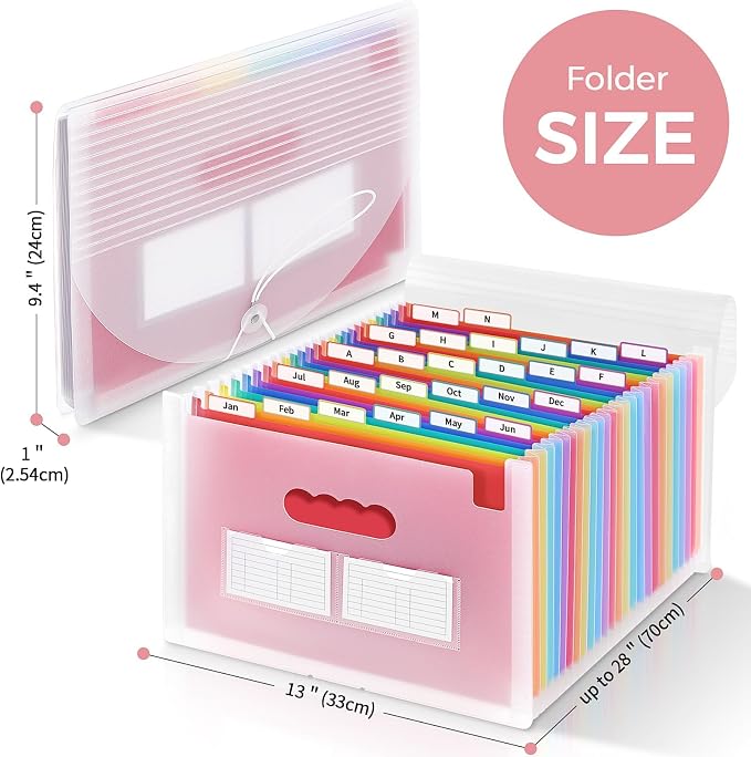 SKYDUE Accordion File Organizer - Image 2