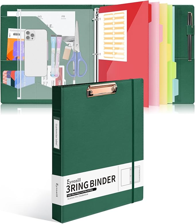 Eyrozill Professional Leather Binder Portfolio by EYROZILL