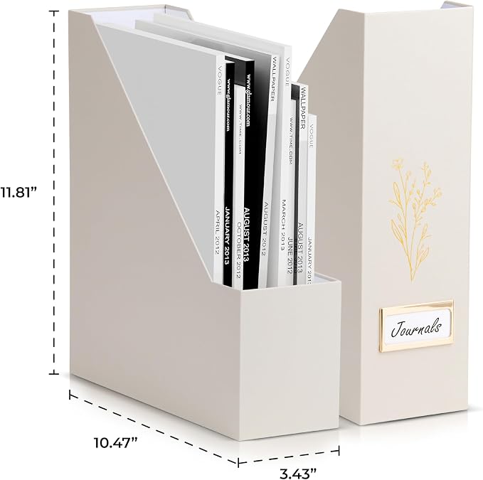 Beautiful Magazine Holder Set of 3 - Image 8