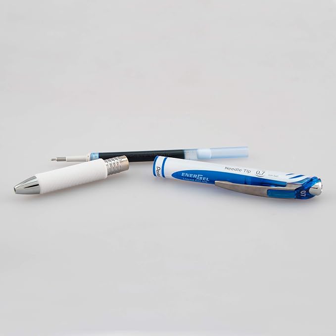 Pentel EnerGel Pearl Retractable Liquid Gel Pen, Needle Tip Medium Line - Image 5