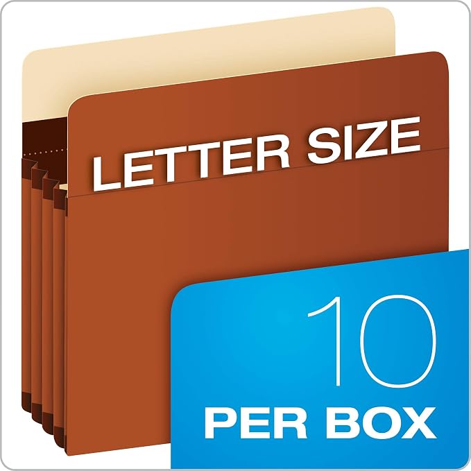 Pendaflex Expanding Accordion File Pockets, Extra Durable, Expands 3.5" - Image 5