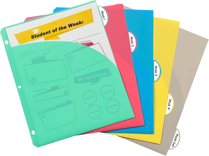 C-Line Polypropylene Binder Index Dividers by C-Line
