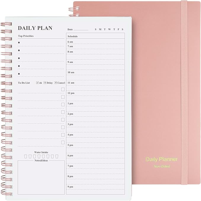 Asten Daily Undated Planner by AstenInc