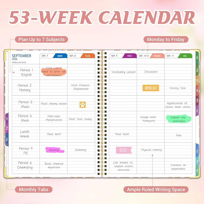 Teacher Planner 2026-2027 Academic Year, Jul.2026 - Image 5