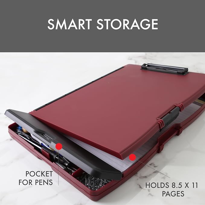 Dexas Folio Clipcase Professional Storage Clipboard - Image 4