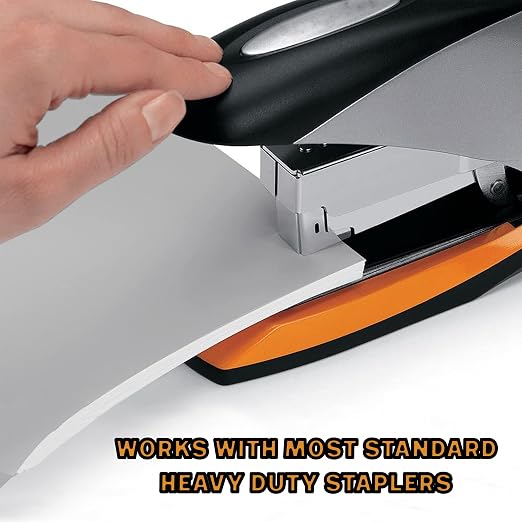 Heavy Duty Staples, 1/2 Inch Chisel Point Staple, 120 Sheet Capacity, 000 - Image 5