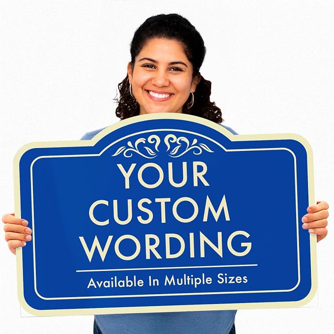 Custom Decorative Outdoor Metal Signs, Personalized Aluminum Signs, Customized - Image 8