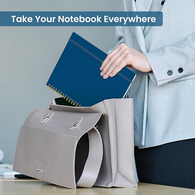 Taja Spiral Lined Notebook, 8.5"x11" Notebooks - Image 7