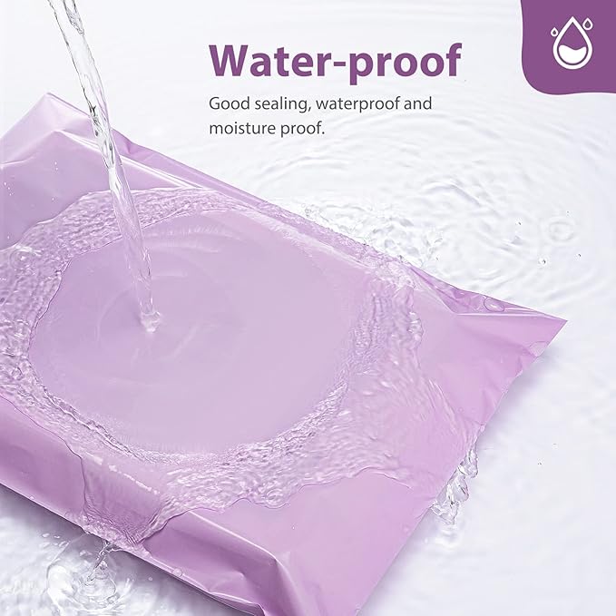 Fuxury Poly Mailers 12x15.5Inch 100 Pcs, Waterproof Shipping Bags - Image 3