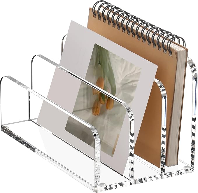 SANRUI Acrylic Mail File Organizer Sorters by SANRUI