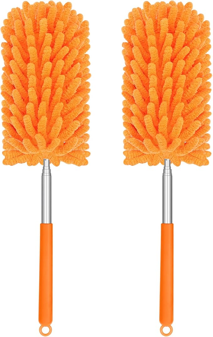 Mini Duster for Cleaning, 360° Bendable Hand Dusters by TIMIVO