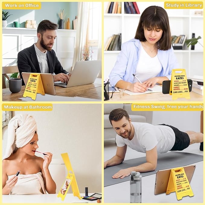 Funny Office Desk Accessories, Office Cubicle Decor, Answer Decor, Phone Holder - Image 4