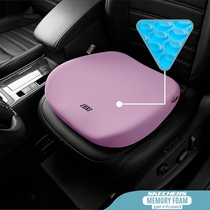 Skechers Seat Cushion Premium Gel & Memory Foam-Office Chair Cushion - Image 2