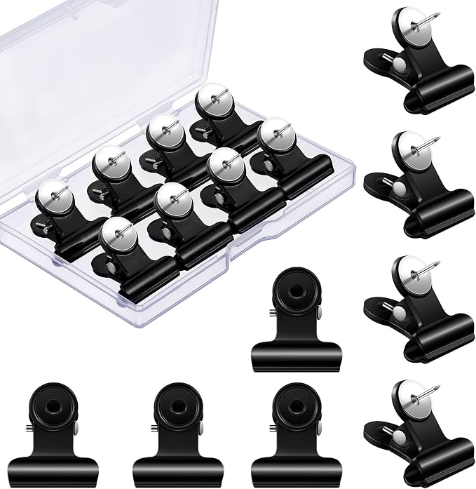 Sabary 30 Pieces Push Pins Clips Thumbtack Plastic Push Pins by Sabary