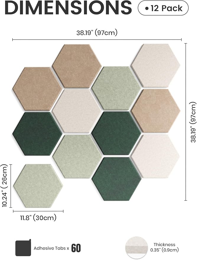 Fluxynara Hexagon Cork Board Alternative - Image 2