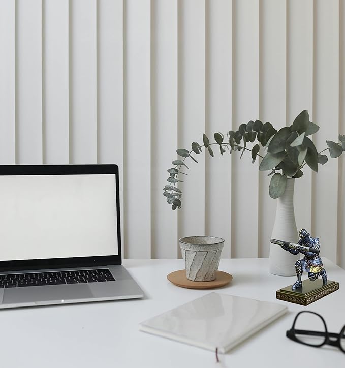 Medieval Knight Pen Holder Office Desk Decor Gifts for Men Father Husband Him Unique-DeskLoop Office