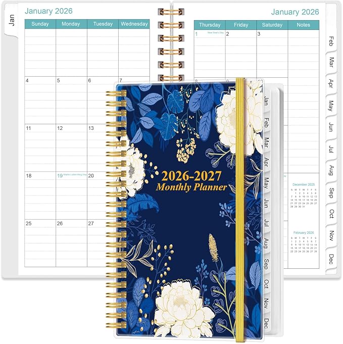 2026-2027 Monthly Planner by Heveboik