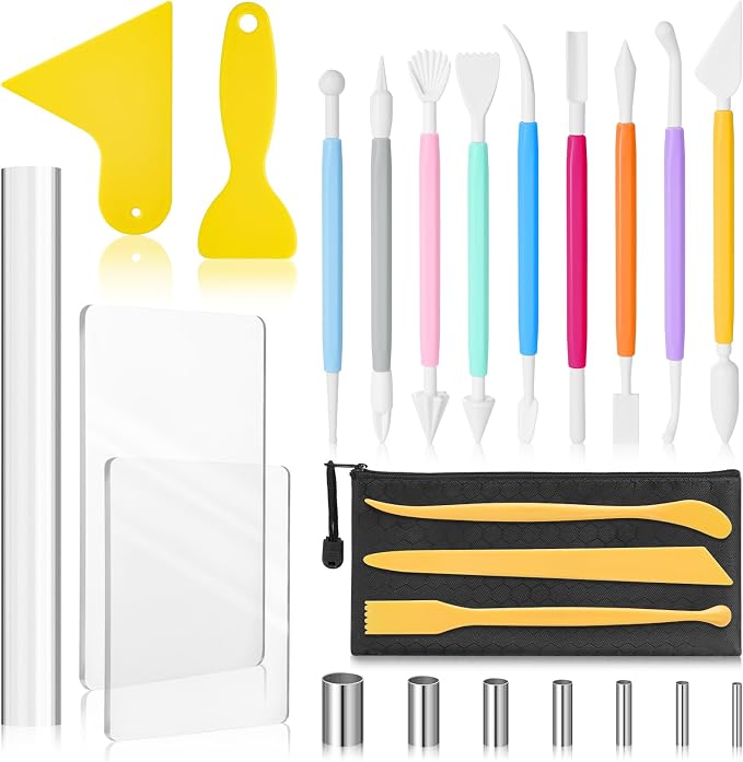 Amrules Clay Tools Kit, Pottery Craft by Amrules