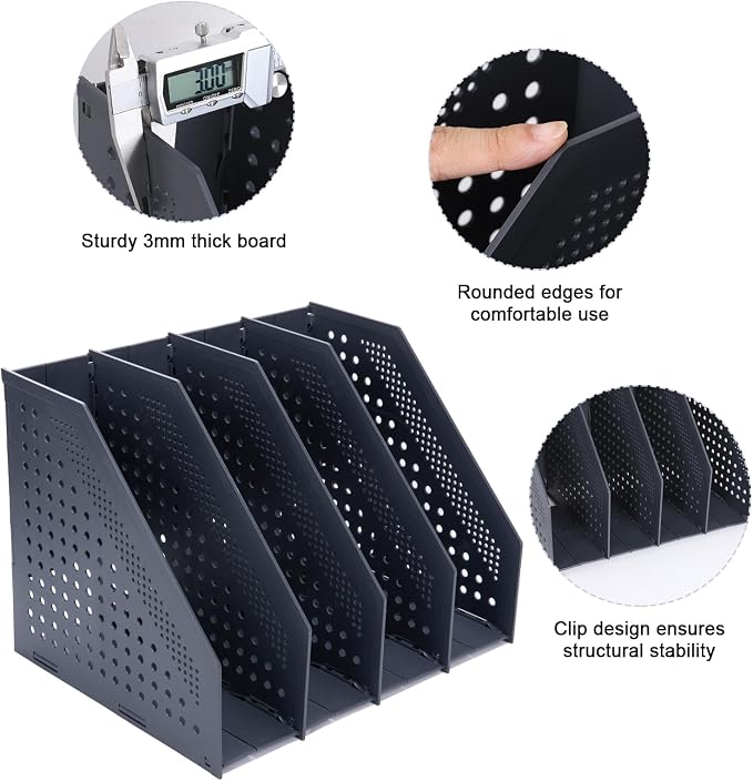 FRETONBA Collapsible Magazine File Holder - Image 6