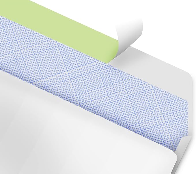 #10 Envelopes Letter Size Self Seal | 100 Business Mailing Security Peel and - Image 6