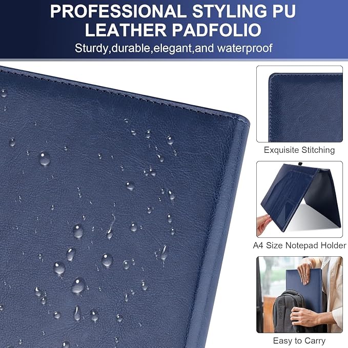 Portfolio Binder, Portfolio Folder Padfolio - Image 6